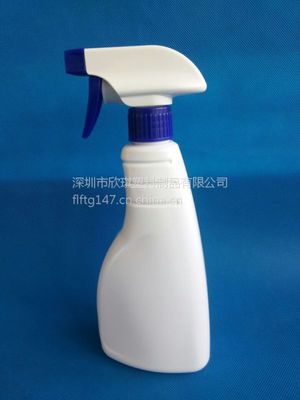 供應500ML PE扁形瓶子 多用途工業(yè)與藥用噴霧包裝解決方案